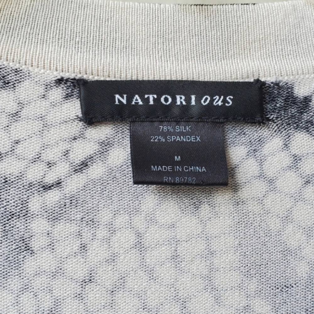 Natori V-neck Button Cardigan Sweater - Picture 5 of 8